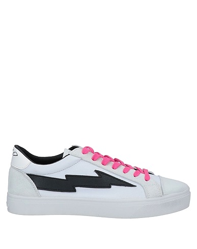 SANYAKO Sneakers Bianco Fibre tessili, Pelle