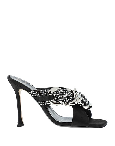 N°21 Sandals Black Textile fibres