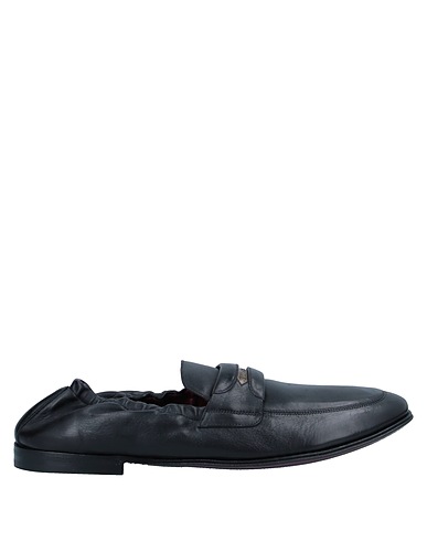 DOLCE&GABBANA モカシン ブラック 牛革（カーフ） 100%