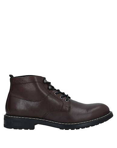 SERGIO ROSSI Ankle boot Dark brown Calfskin