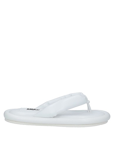 MM6 MAISON MARGIELA Infradito Bianco Altre Fibre