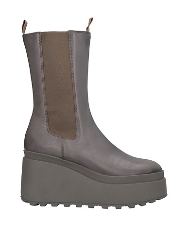 VIC MATIĒ Ankle boot Taupe Soft Leather, Elastic fibres
