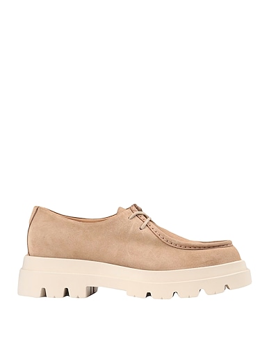 LEMARÉ Laced shoes Light brown Leather