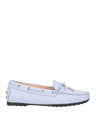 TOD'S Loafers Sky blue Leather