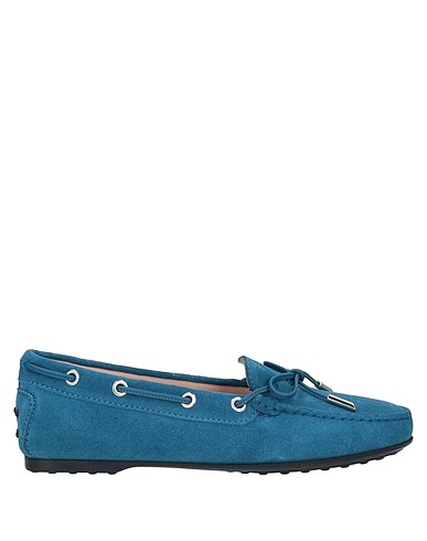 TOD'S Loafers Blue Leather