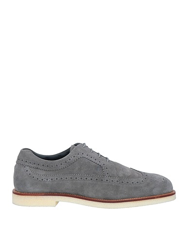 HOGAN Stringate Piombo Pelle