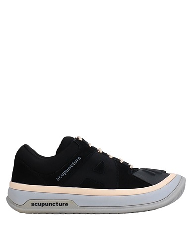 ACUPUNCTURE Sneakers Negro Piel, Lycra®, Goma