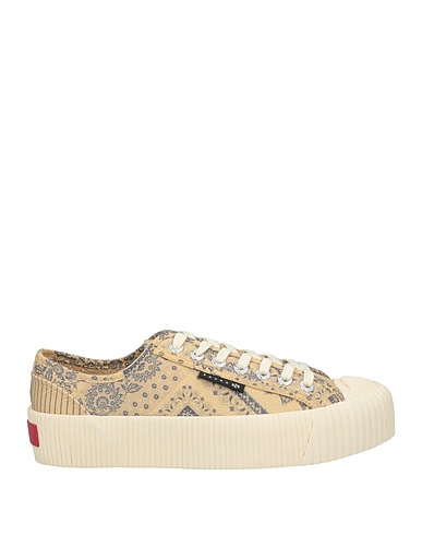 PAURA x SUPERGA Sneakers Camel Textile fibers