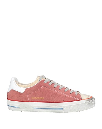 HIDNANDER Sneakers Rose Cuir, Fibres textiles