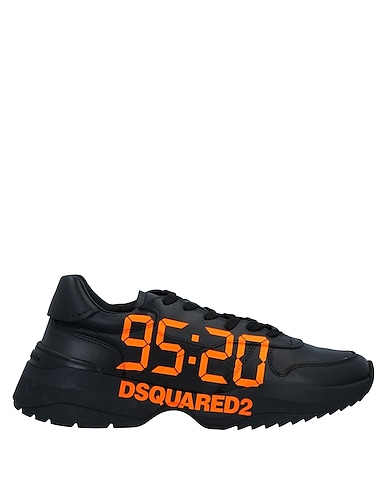DSQUARED2 Sneakers Black Calfskin