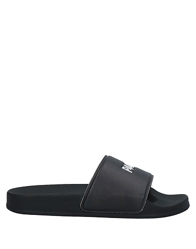 P448 Sandals Black Other Fibres, Textile fibres