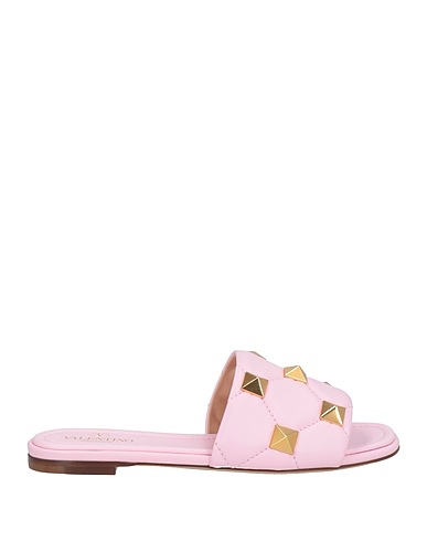 VALENTINO GARAVANI Sandals Pink Leather