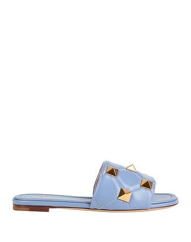 VALENTINO GARAVANI Sandali Blu chiaro Pelle