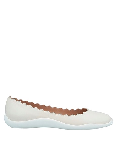 CHLOÉ Ballet flats Ivory Leather