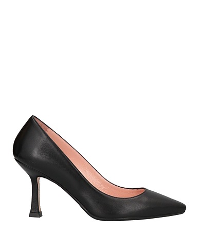 ANNA F. Pump Black Leather