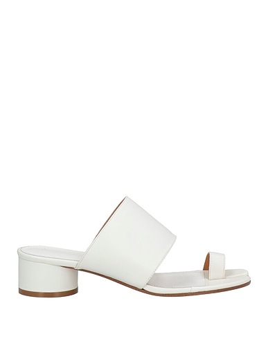 MAISON MARGIELA Flip flops White Leather