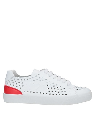 N°21 Sneakers Weiß Kalbsleder