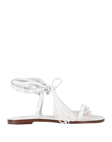 VALENTINO GARAVANI Flip flops White Leather