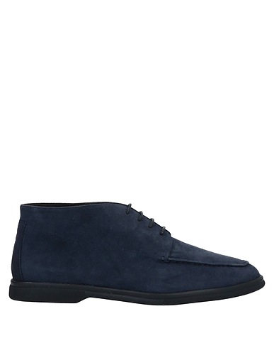 CANALI Ankle boot Midnight blue Soft Leather