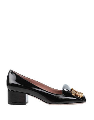 VALENTINO GARAVANI Loafers Black Leather