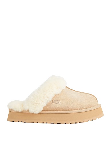 UGG Mules and clogs DISQUETTE Beige 100% Shearling