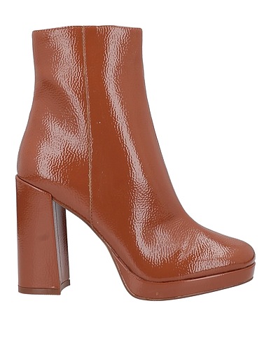 STEVE MADDEN Stiefelette ANKLE BOOTS
 Braun Gewebefasern