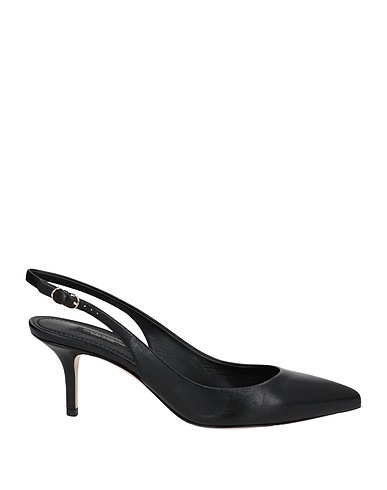 DOLCE&GABBANA Pump Black Soft Leather