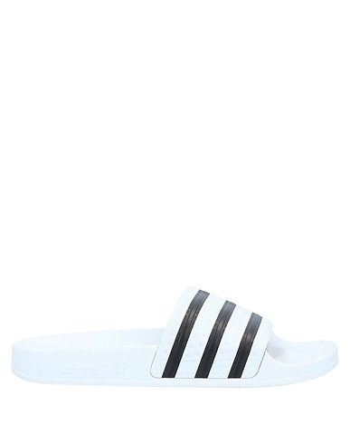 ADIDAS ORIGINALS Sandals White Rubber