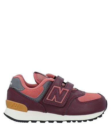 NEW BALANCE Sneakers 574 Premium Leather
 Burgundy Soft Leather