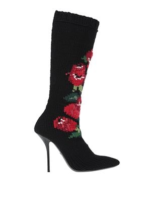 DOLCE&GABBANA ブーツ ブラック レディース