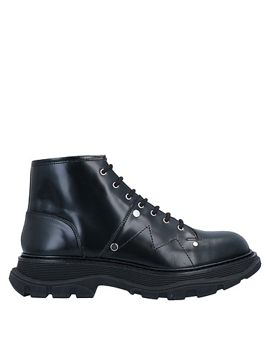 MCQUEEN Ankle boot Black Leather