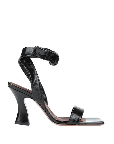 L' AUTRE CHOSE Sandals Black Leather