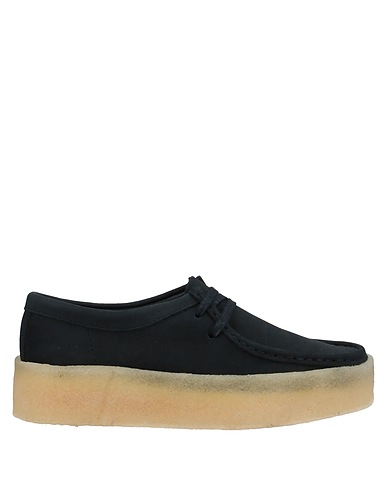 CLARKS ORIGINALS Laced shoes Black 100% Leather