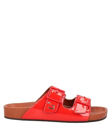L' AUTRE CHOSE Sandals Coral Leather