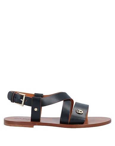 DEE OCLEPPO Sandalen Schwarz Kalbsleder