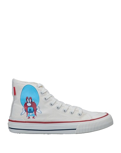 MOACONCEPT Sneakers Weiß Gewebefasern, Leder