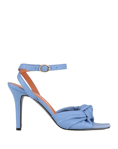 VIA ROMA 15 Sandals Lilac Leather