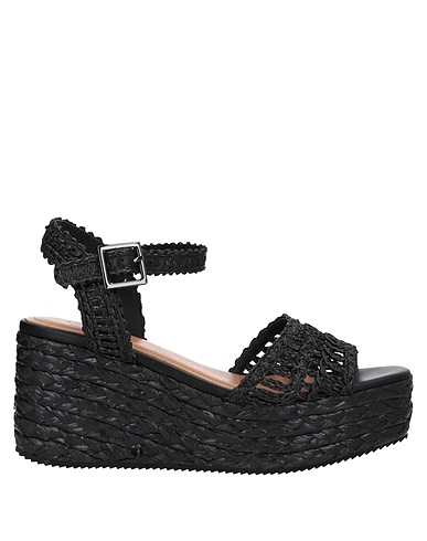 BIBI LOU Espadrilles Black Textile fibres