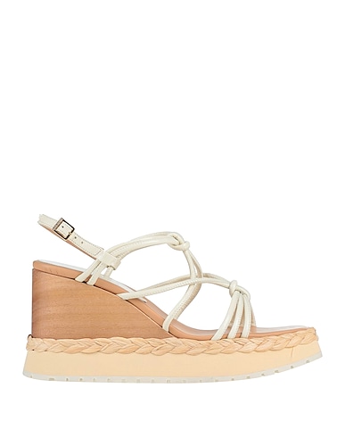 PALOMA BARCELÓ Sandals Ivory Leather