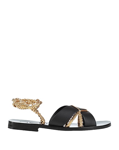 NCUB Sandals Black Soft Leather