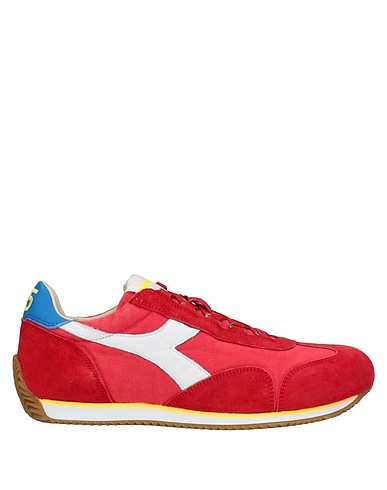 DIADORA HERITAGE Sneakers Rosso Pelle, Fibre tessili