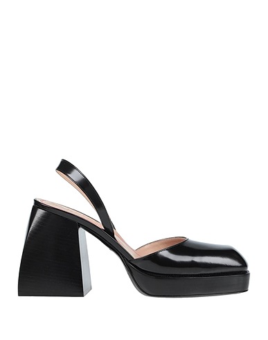 NODALETO Court Black Soft Leather