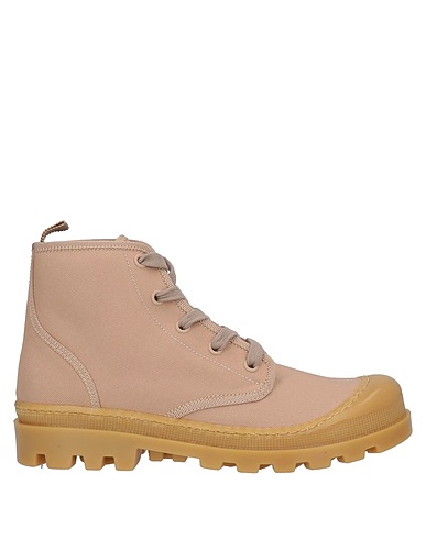 GIA COUTURE Ankle boot Sand Textile fibers