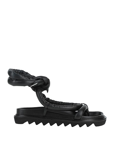 STUDIO AMELIA Sandals Black Leather