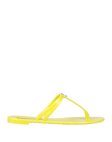 PATRIZIA PEPE Flip flops Lime green 100% PVC - Polyvinyl chloride