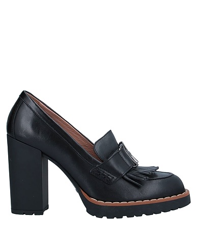 HOGAN Loafers Black Soft Leather