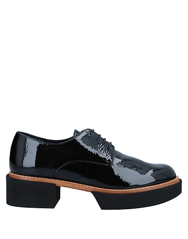 PALOMA BARCELÓ Laced shoes Black Soft Leather