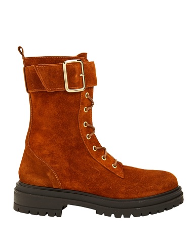 8 by YOOX Ankle boot Tan 100% Calfskin