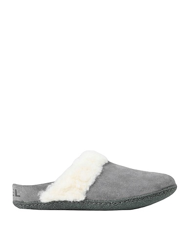 SOREL Slides and slippers NAKISKA SLIDE II
 Grey Soft Leather, Textile fibres