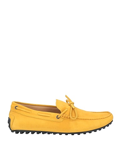 TOD'S Loafers Mustard Leather